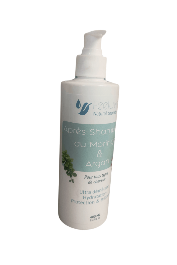 après shampoing huile d'argan et moringa 400 ml